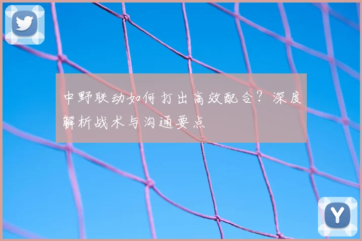 中野联动如何打出高效配合？深度解析战术与沟通要点